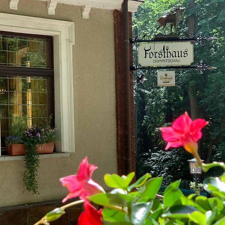 Forsthaus Apartment Crimmitschau Bagian luar foto